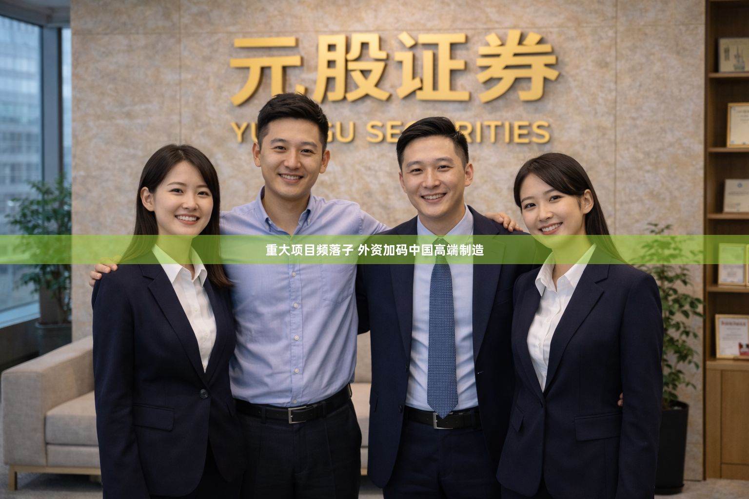 重大项目频落子 外资加码中国高端制造