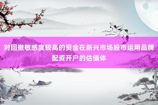 对回撤敏感度较高的资金在新兴市场股市运用品牌配资开户的估值体