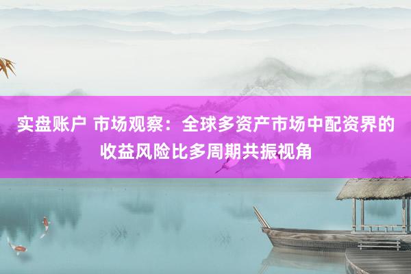 实盘账户 市场观察：全球多资产市场中配资界的收益风险比多周期共振视角